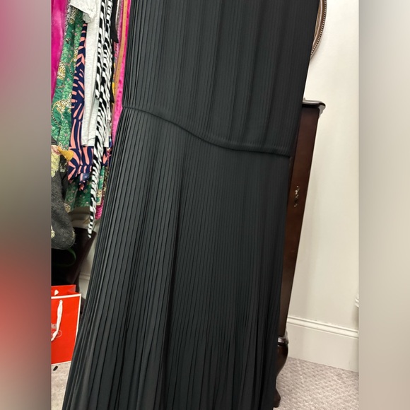 Black Chiffon Cocktail Dress Plus Size - Picture 2 of 8